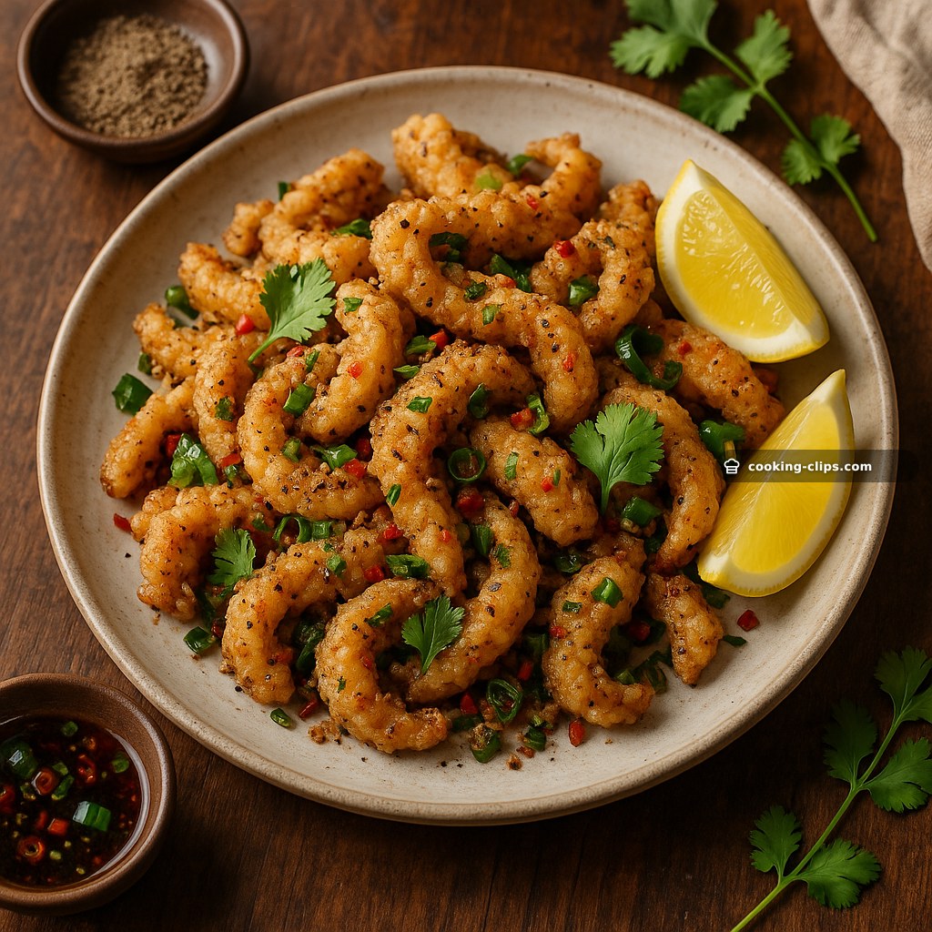 Salt and Pepper Squid — Snack recipe
