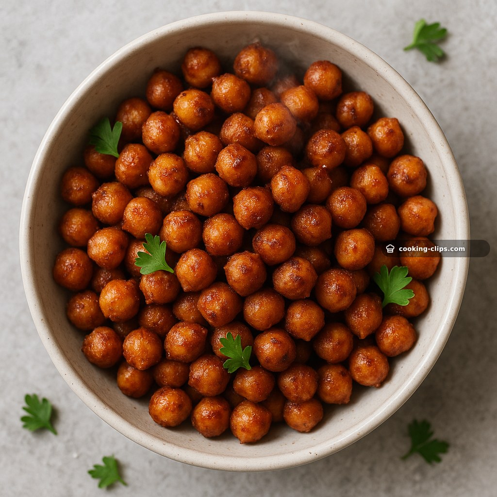 Roasted Chickpeas with Smoked Paprika