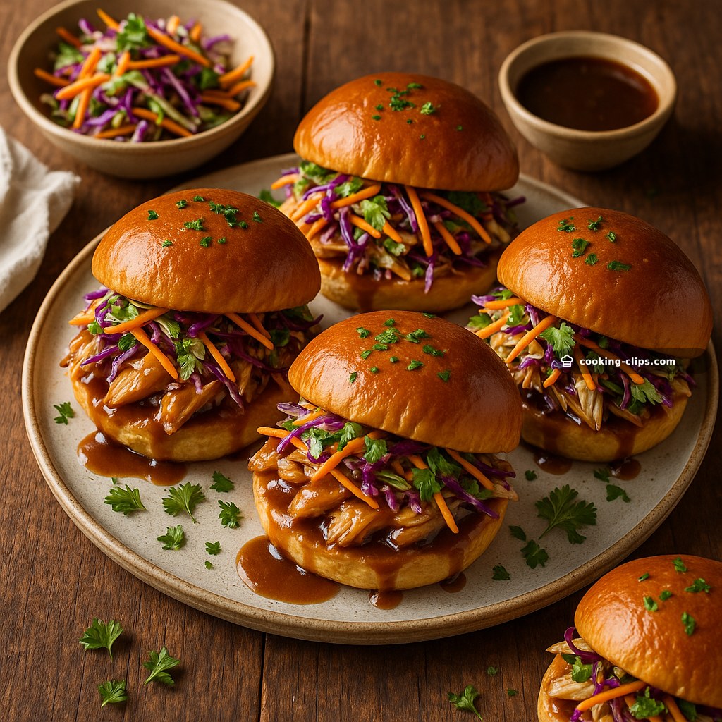 Bachelor’s Handbag Chicken & Gravy Rolls with Crunchy Slaw — Lunch recipe