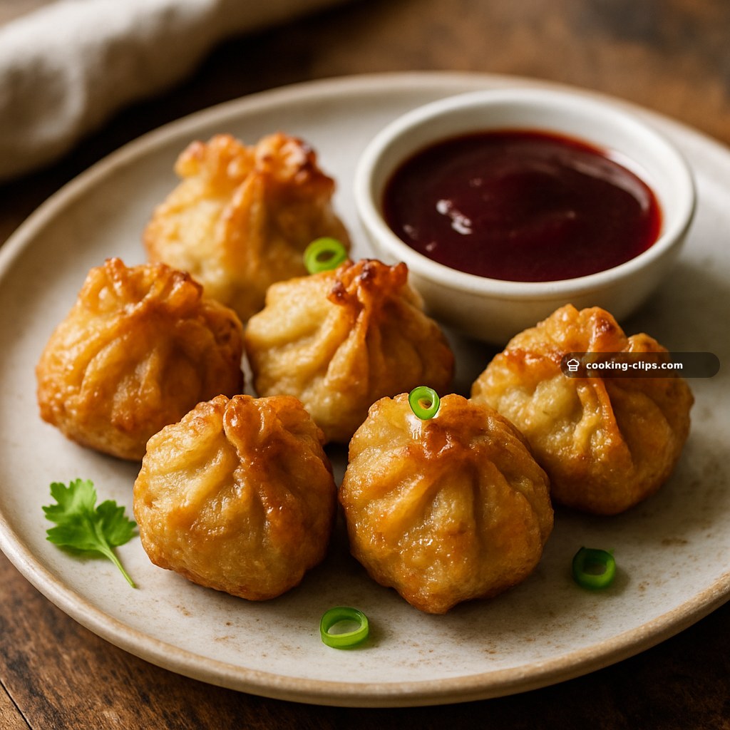 Pork Dim Sim with Special Plum Sauce