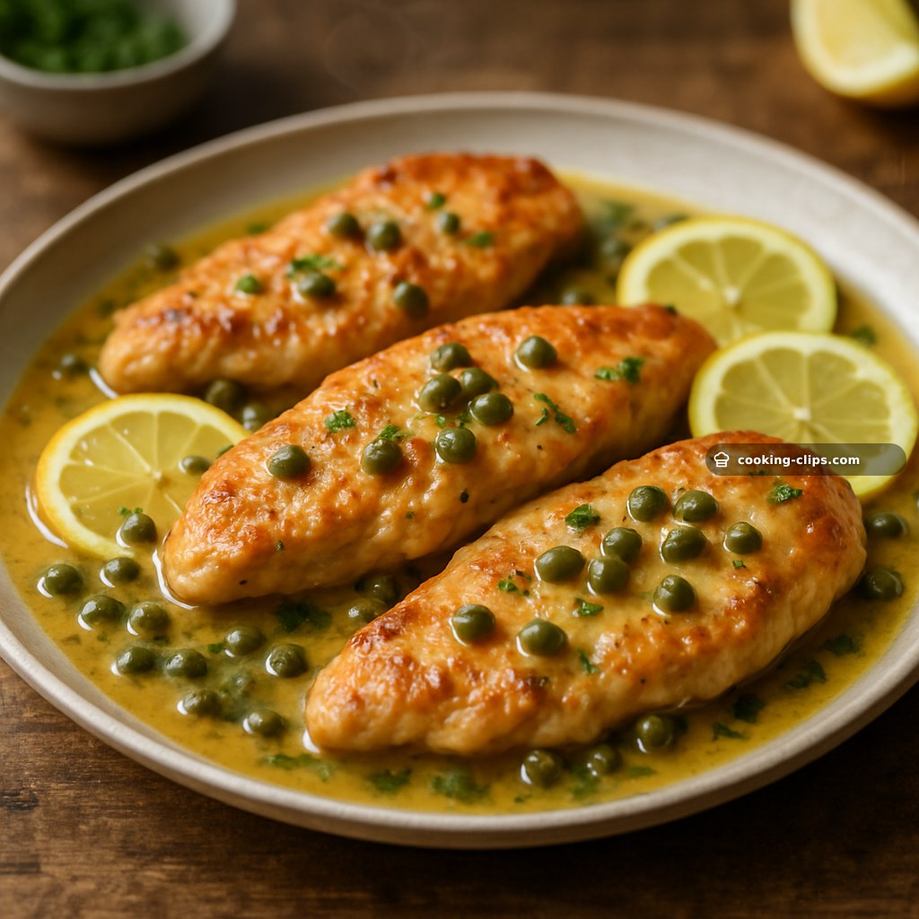 Lemon Chicken Piccata with Capers — Dinner recipe