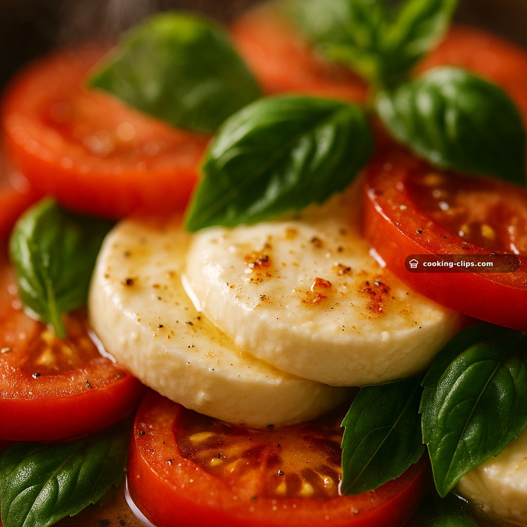 Insalata Caprese (Fresh Mozzarella, Tomato & Basil Salad)
