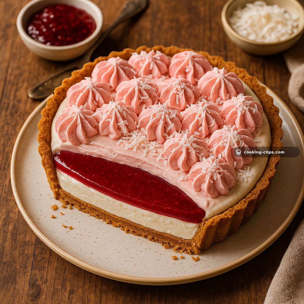 Ultimate ANZAC DAY Iced VoVo Tart — Dessert recipe