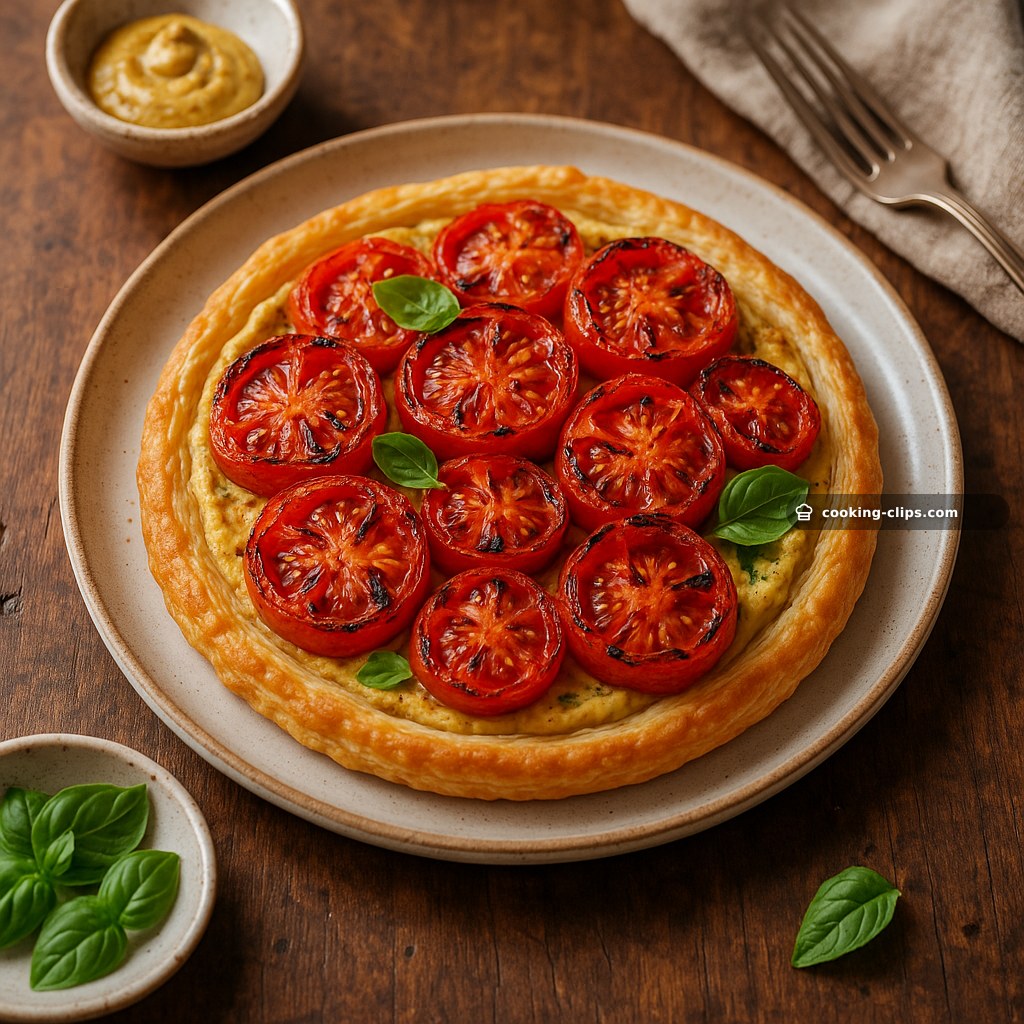 Tarte à la Tomate — Lunch recipe