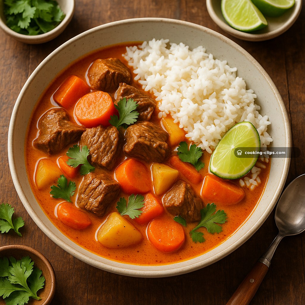 Thai-Inspired Red Curry Beef Stew — Dinner recipe