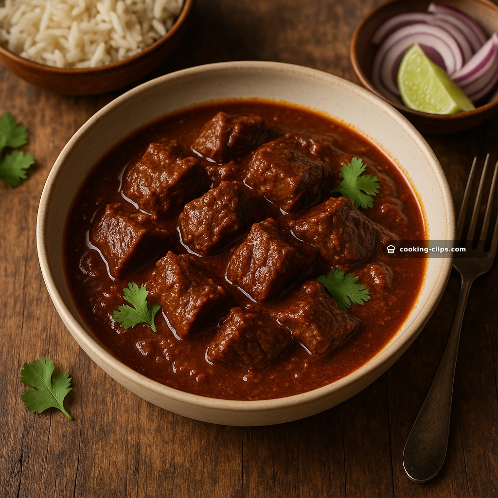 Slow-Cooked Beef Vindaloo — Dinner recipe