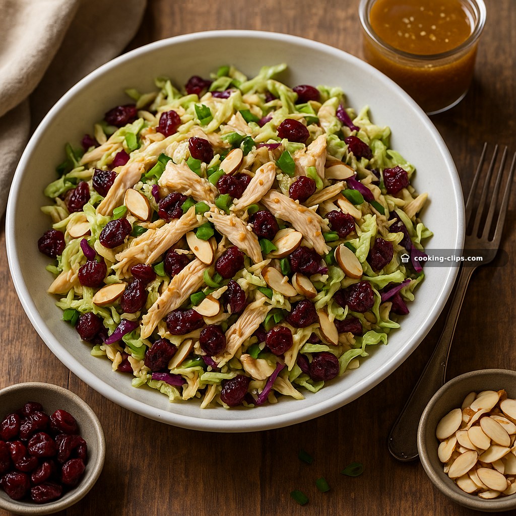 Asian Chicken Cranberry Salad — Lunch recipe