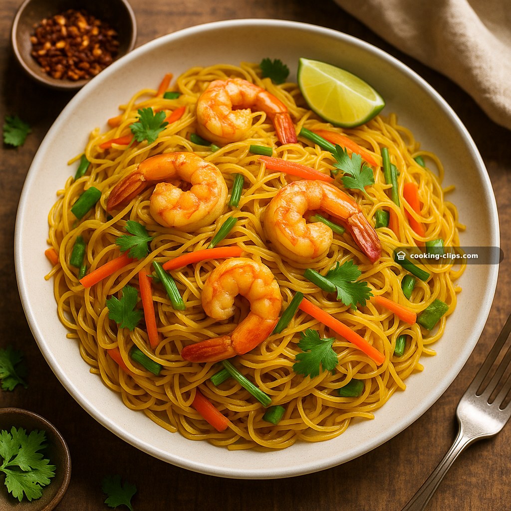 Singapore Noodles — Dinner recipe