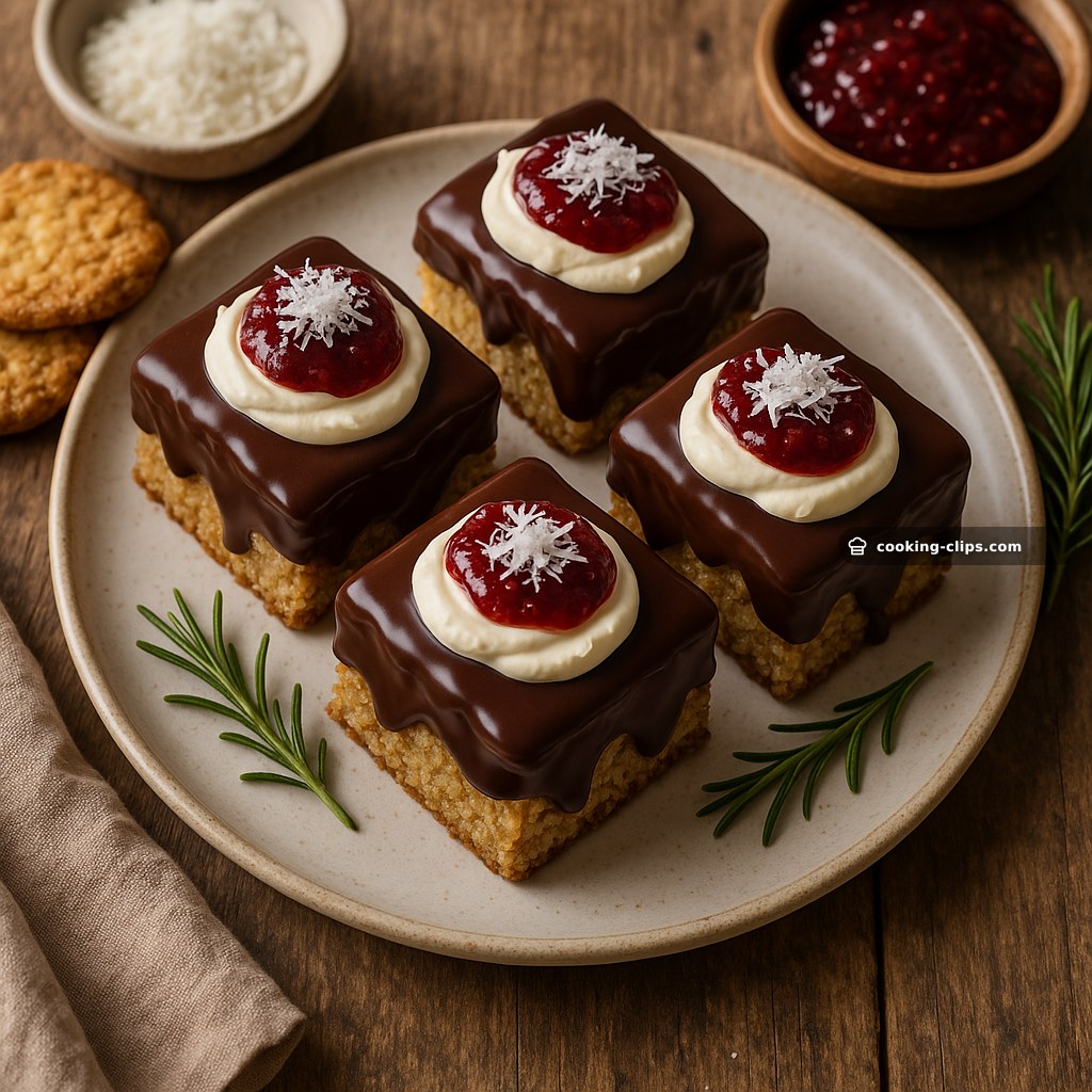 Anzac Day Lamingtons — Dessert recipe