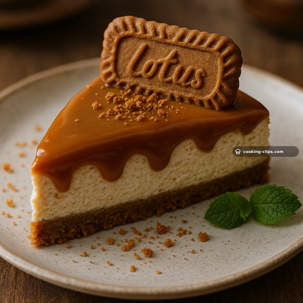 Easy Biscoff Cheesecake (No-Bake) — Dessert recipe