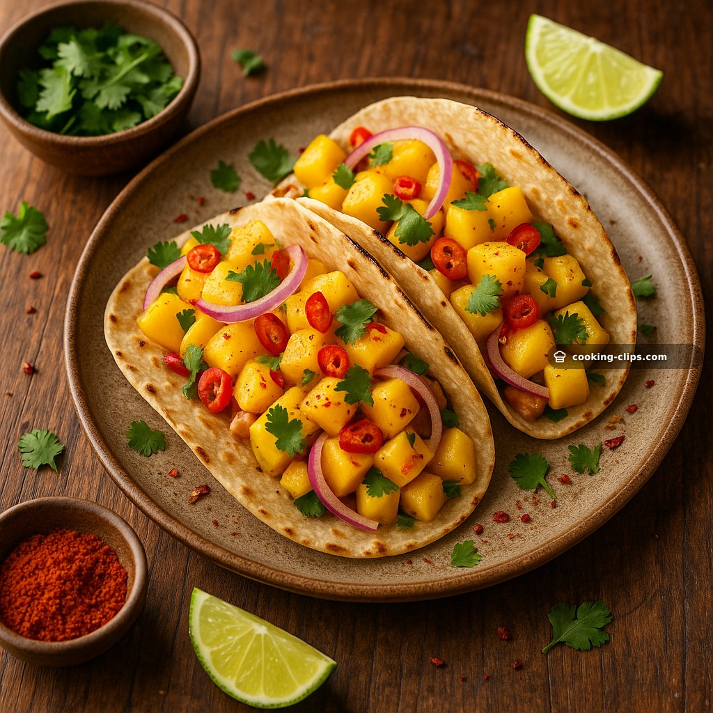 Mango Chili Tacos — Lunch recipe