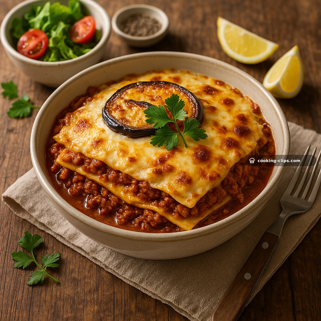 Moussaka-Style Chicken “Lasagne” Bake — Dinner recipe