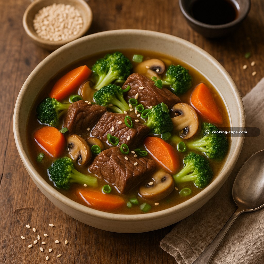 Gentle Tamari Beef & Veggie Braise (GLP-1 Friendly) — Dinner recipe