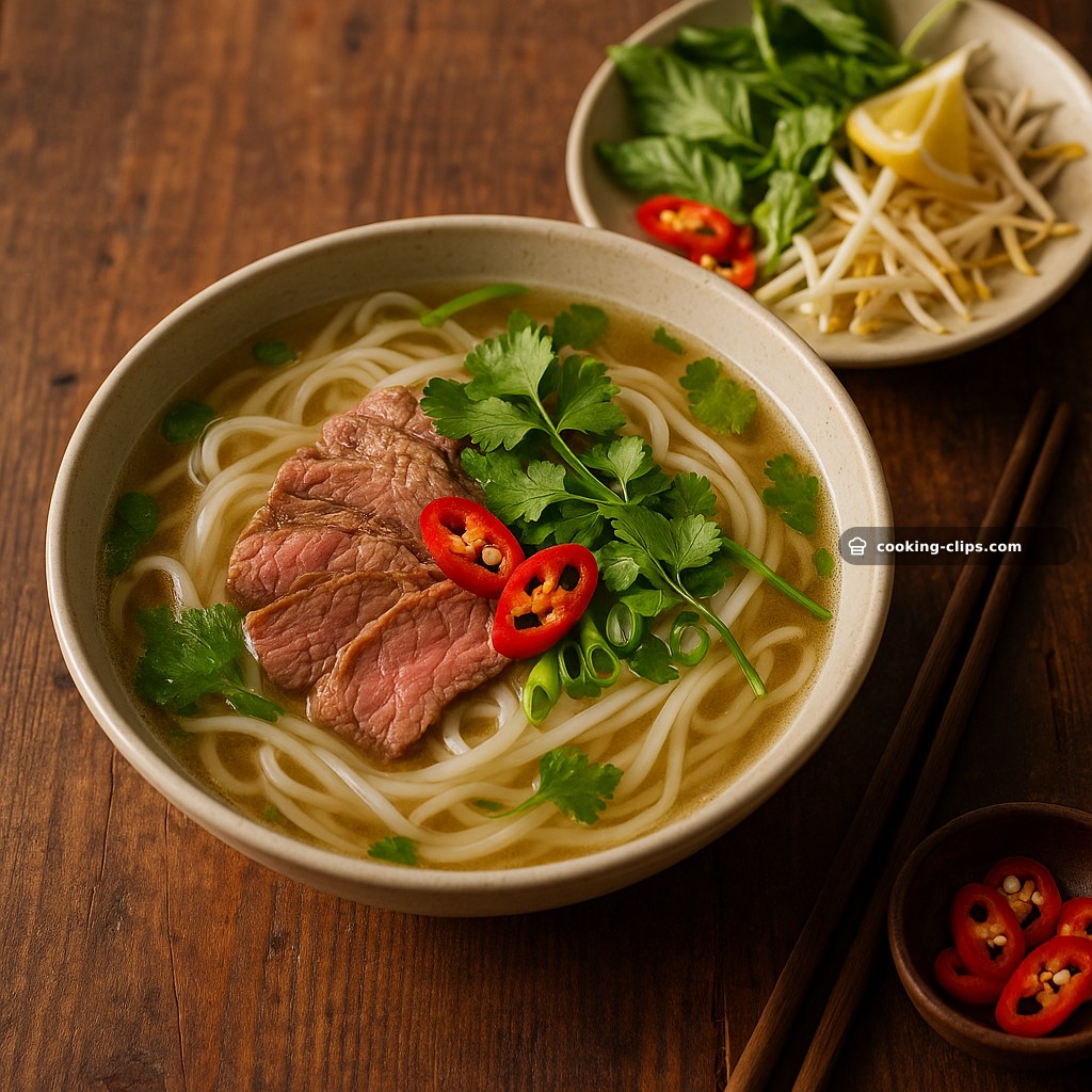 Phở Bò (Vietnamese Beef Pho) — Dinner recipe