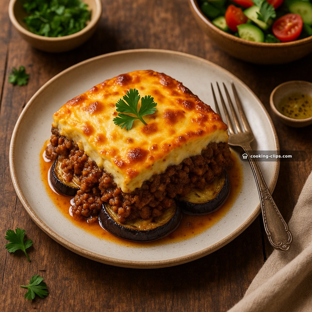 Greek Keto Moussaka — Dinner recipe