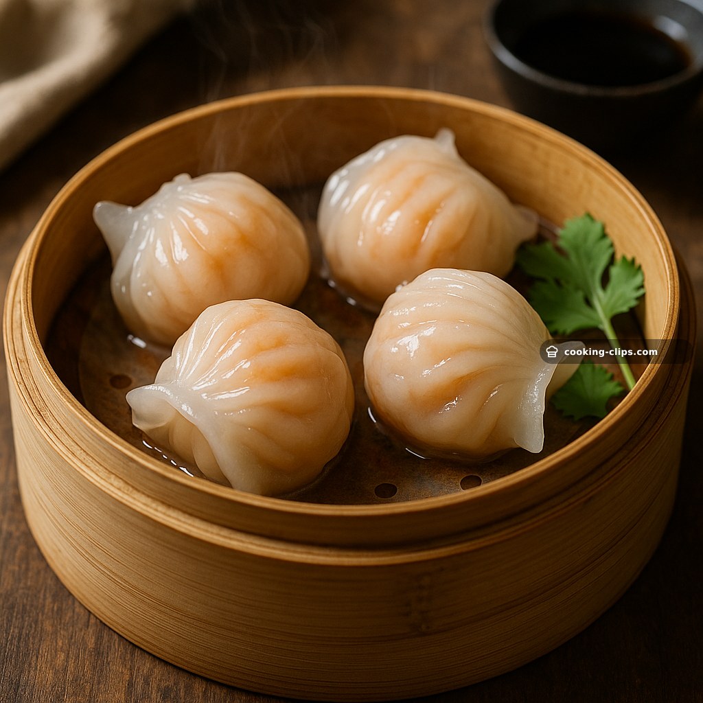Har Gow-Style Shrimp Dumplings — Snack recipe