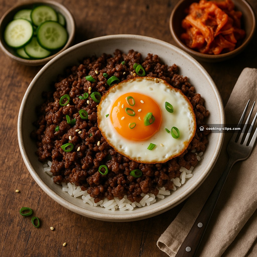 Super Yummy Korean Beef Bowl — Dinner recipe