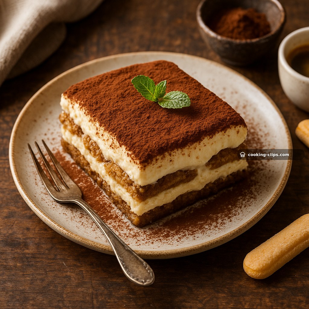 Tiramisu — Dessert recipe