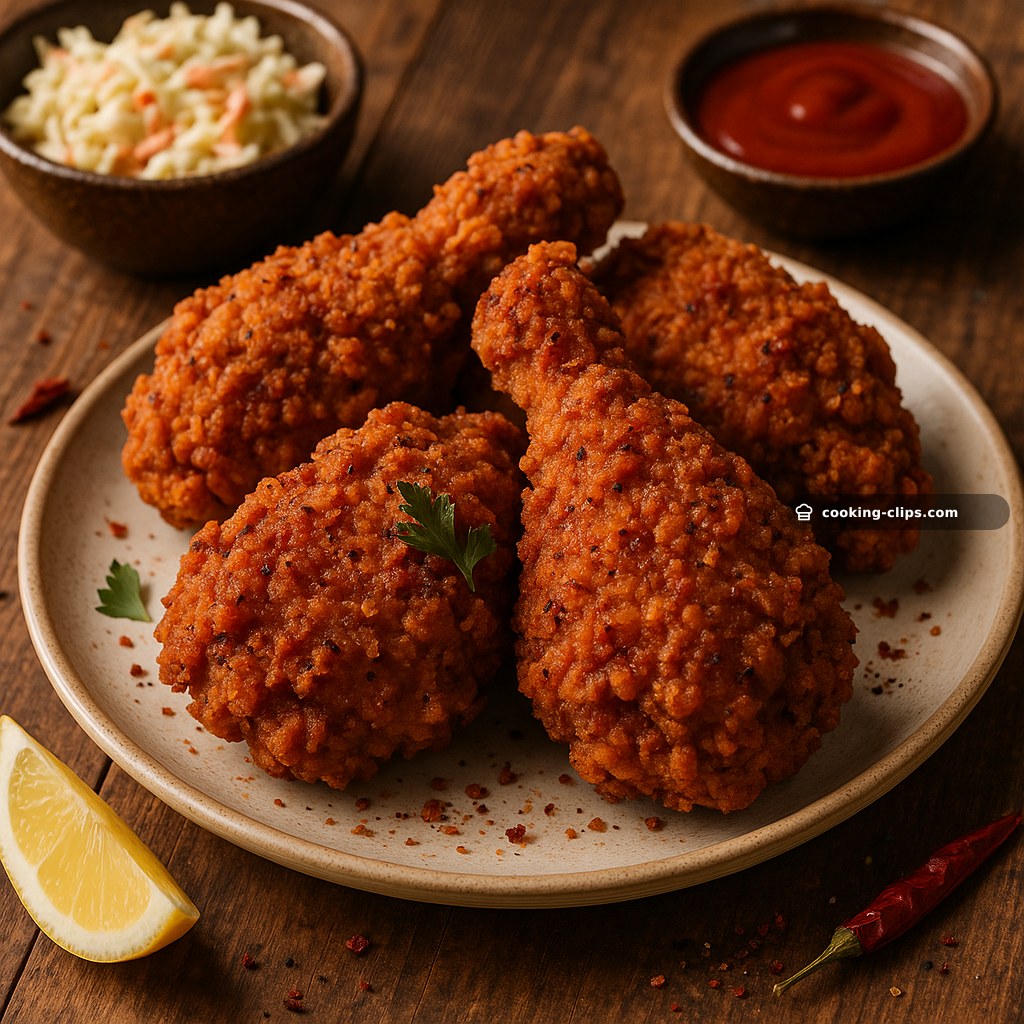 Spicy “Homemade KFC”-Style Fried Chicken — Dinner recipe