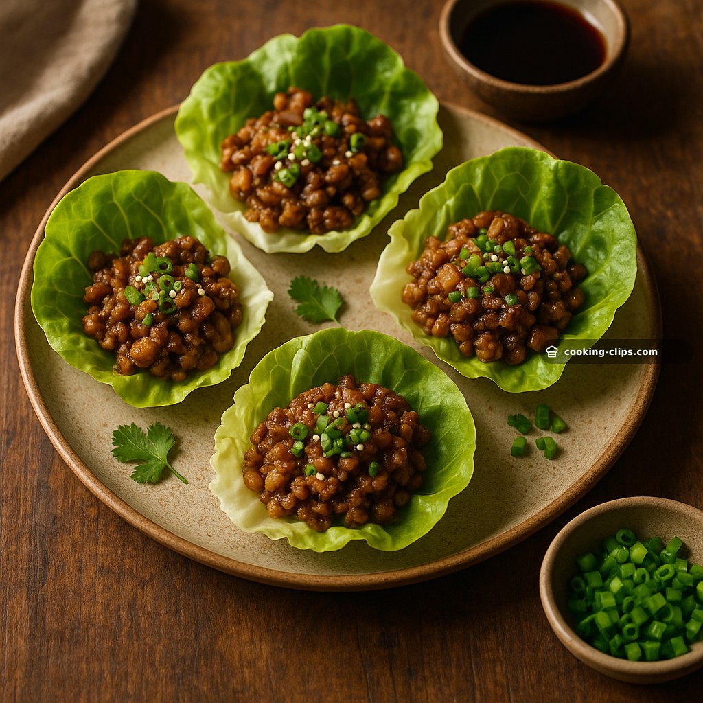 San Choy Bow (Chinese Lettuce Wraps) — Lunch recipe