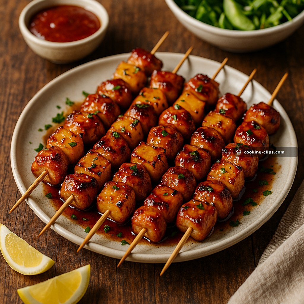 Aussie BBQ Chicken & Pineapple Skewers (Party-Size) — Snack recipe