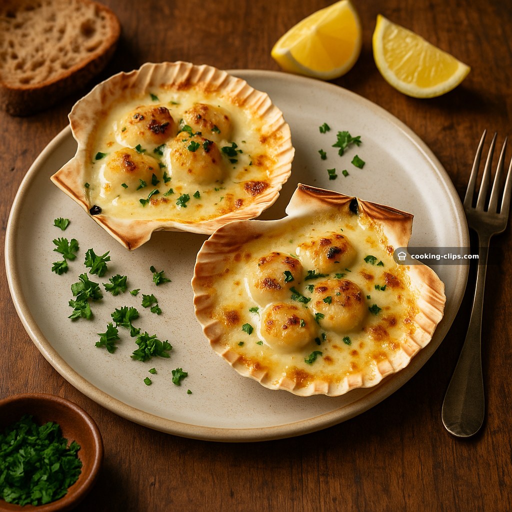 Coquilles Saint-Jacques — Dinner recipe