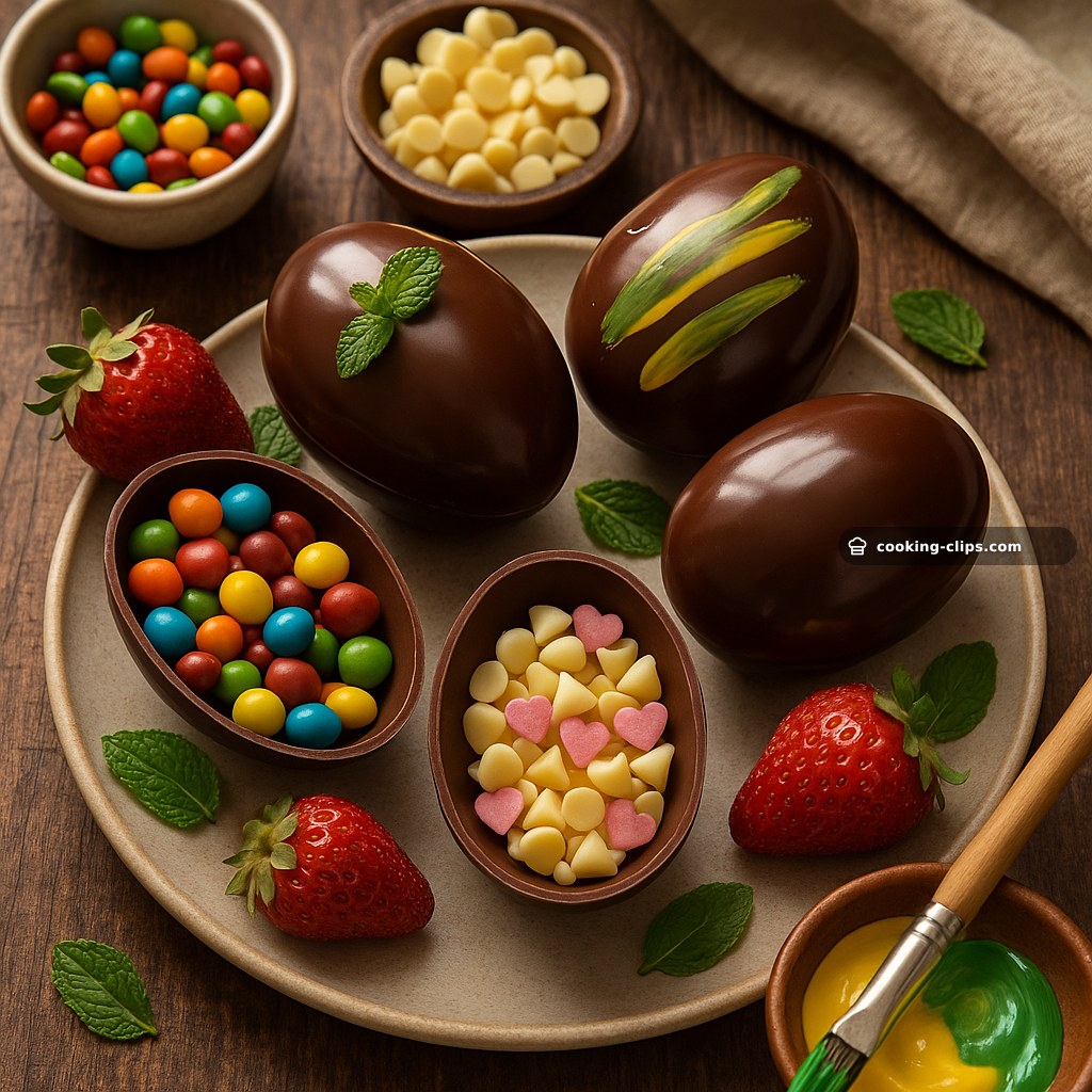 Make-Your-Own Chocolate Eggs (Kids’ DIY) — Dessert recipe