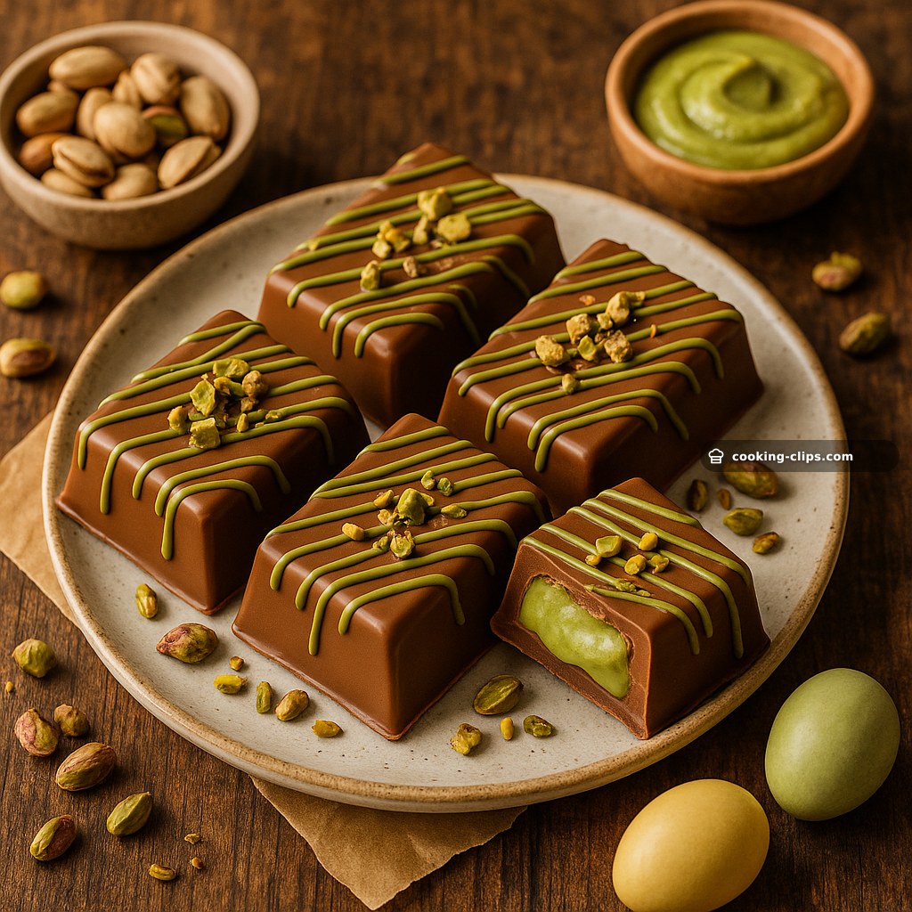 DIY Dubai Pistachio Chocolate (Easter Special) — Dessert recipe