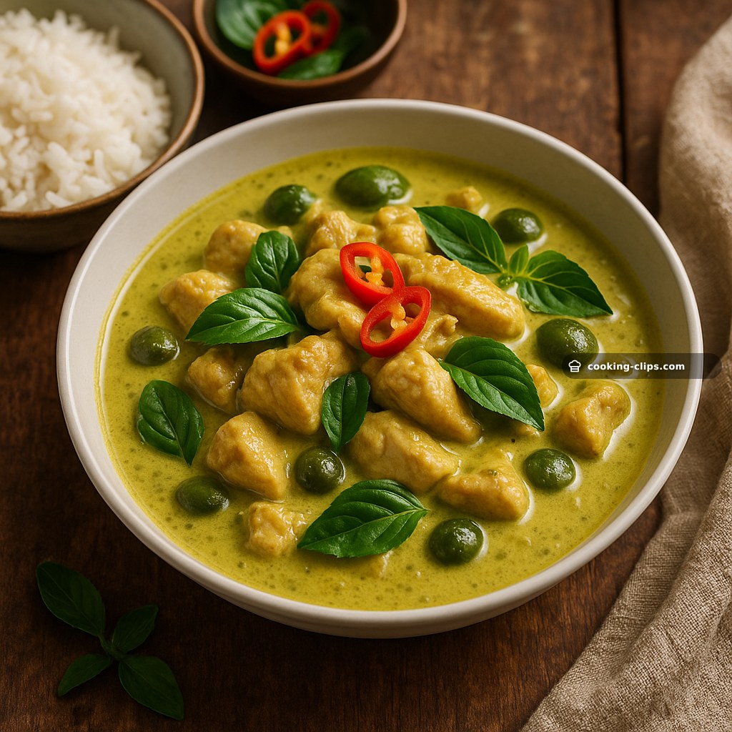 แกงเขียวหวาน (Thai Green Curry) — Dinner recipe