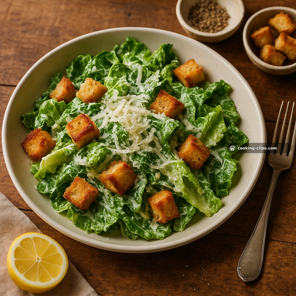 Insalata Caesar (Italian-Style) — Lunch recipe