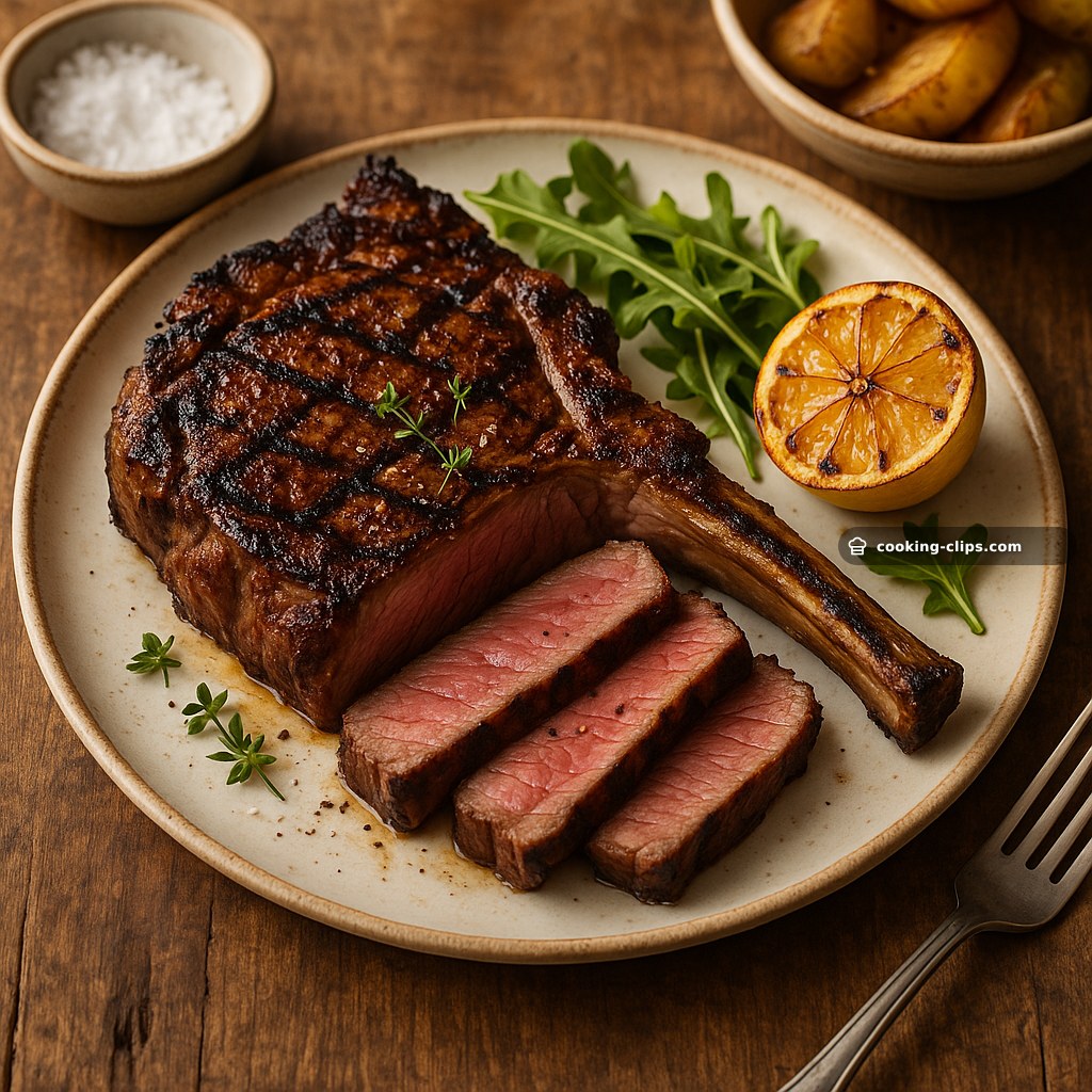 Bistecca alla Griglia (Bone-In BBQ Steak) — Dinner recipe