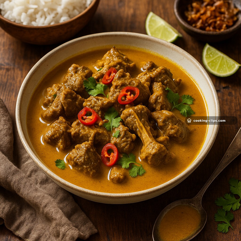 Balinese-Style Lamb Curry (Gulai Kambing-Inspired) — Dinner recipe