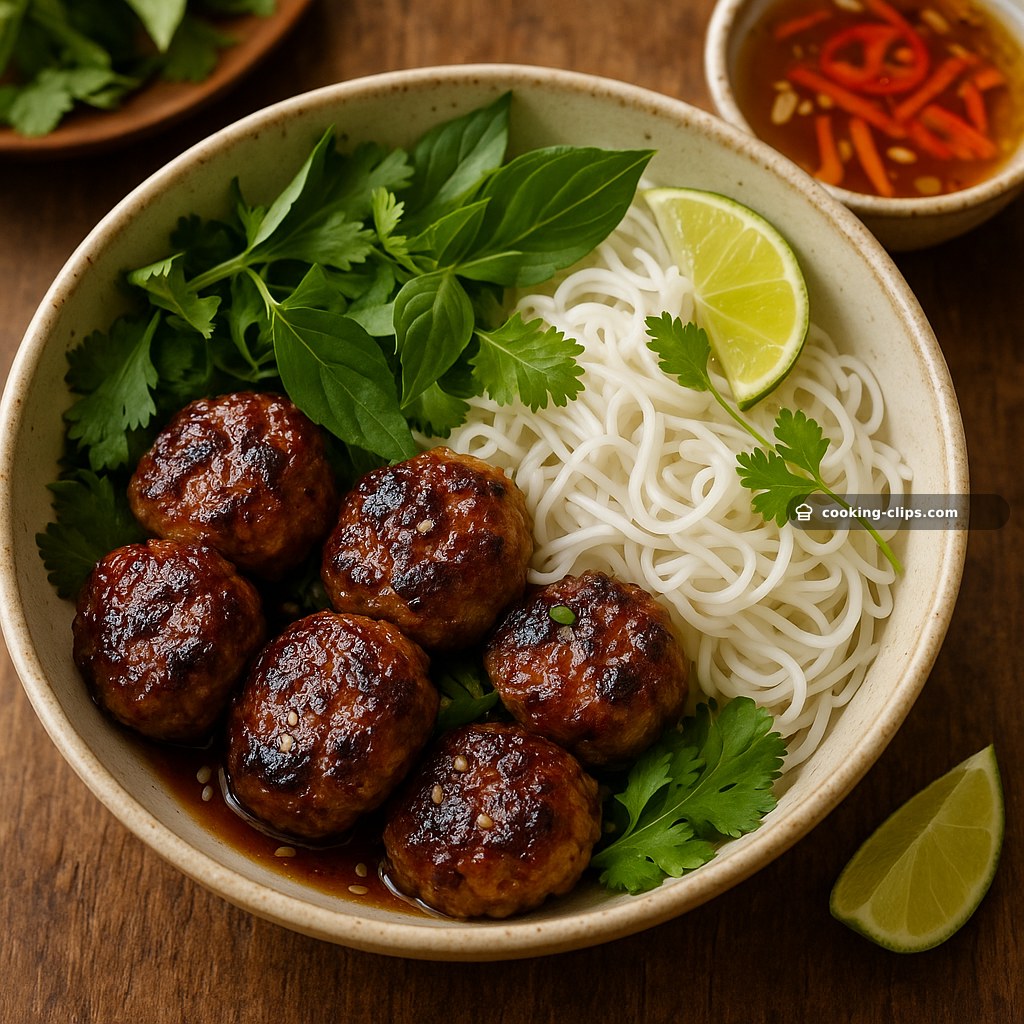 Vietnamese Caramelised Pork Meatballs (Adapted from Nagi Maehashi, RecipeTin Eats) — Dinner recipe
