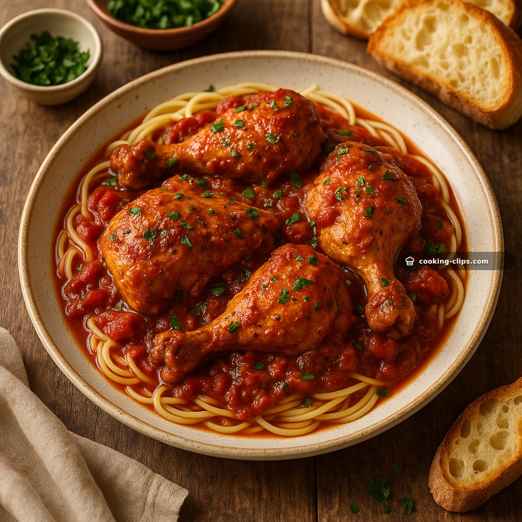 Chicken Cacciatore — Dinner recipe