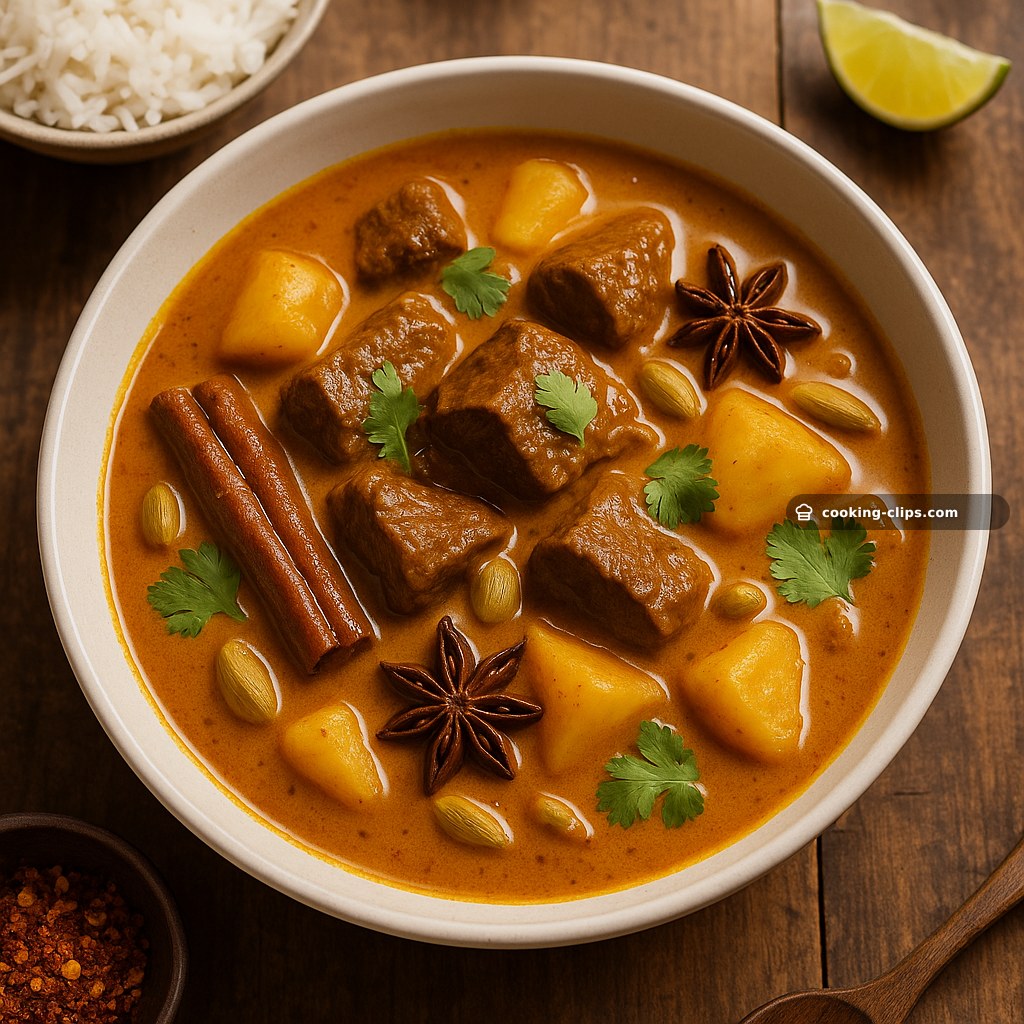 Massaman Beef Curry — Dinner recipe