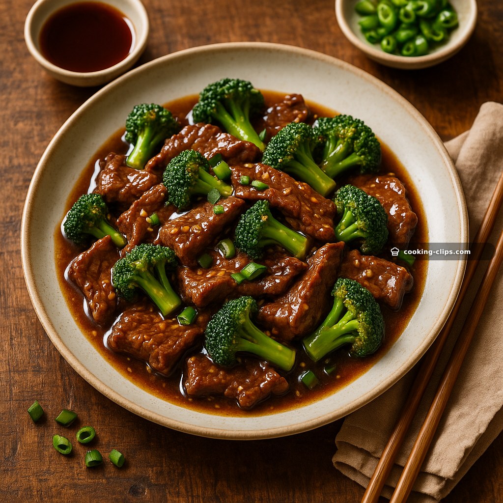 Beef & Broccoli Stir-Fry with Garlic Ginger Sauce — Dinner recipe