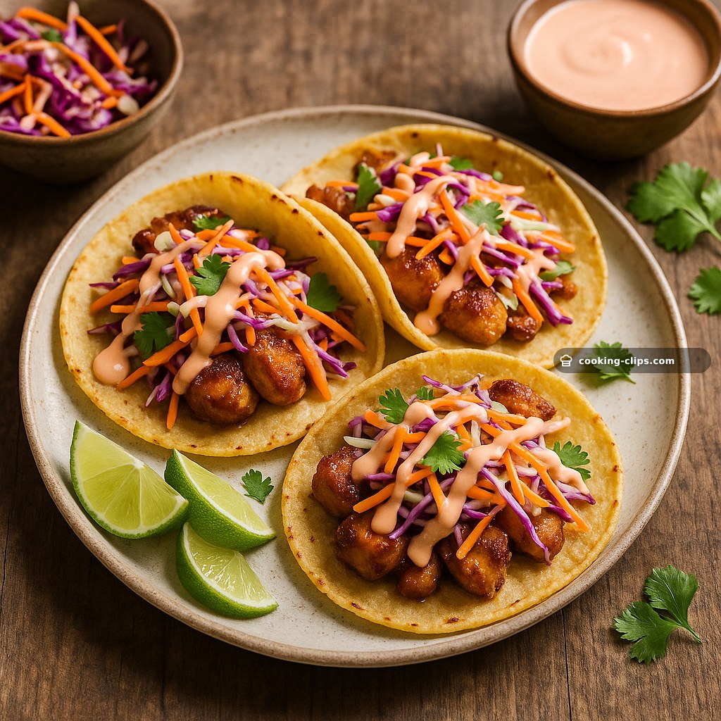 Coconut Lime Chicken Tacos — Dinner recipe