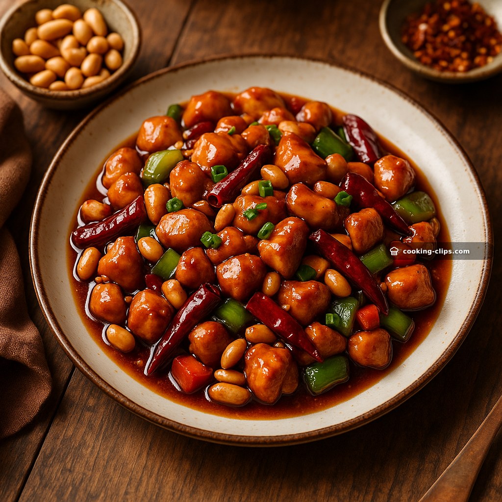 宫保鸡丁 (Kung Pao Chicken) — Dinner recipe
