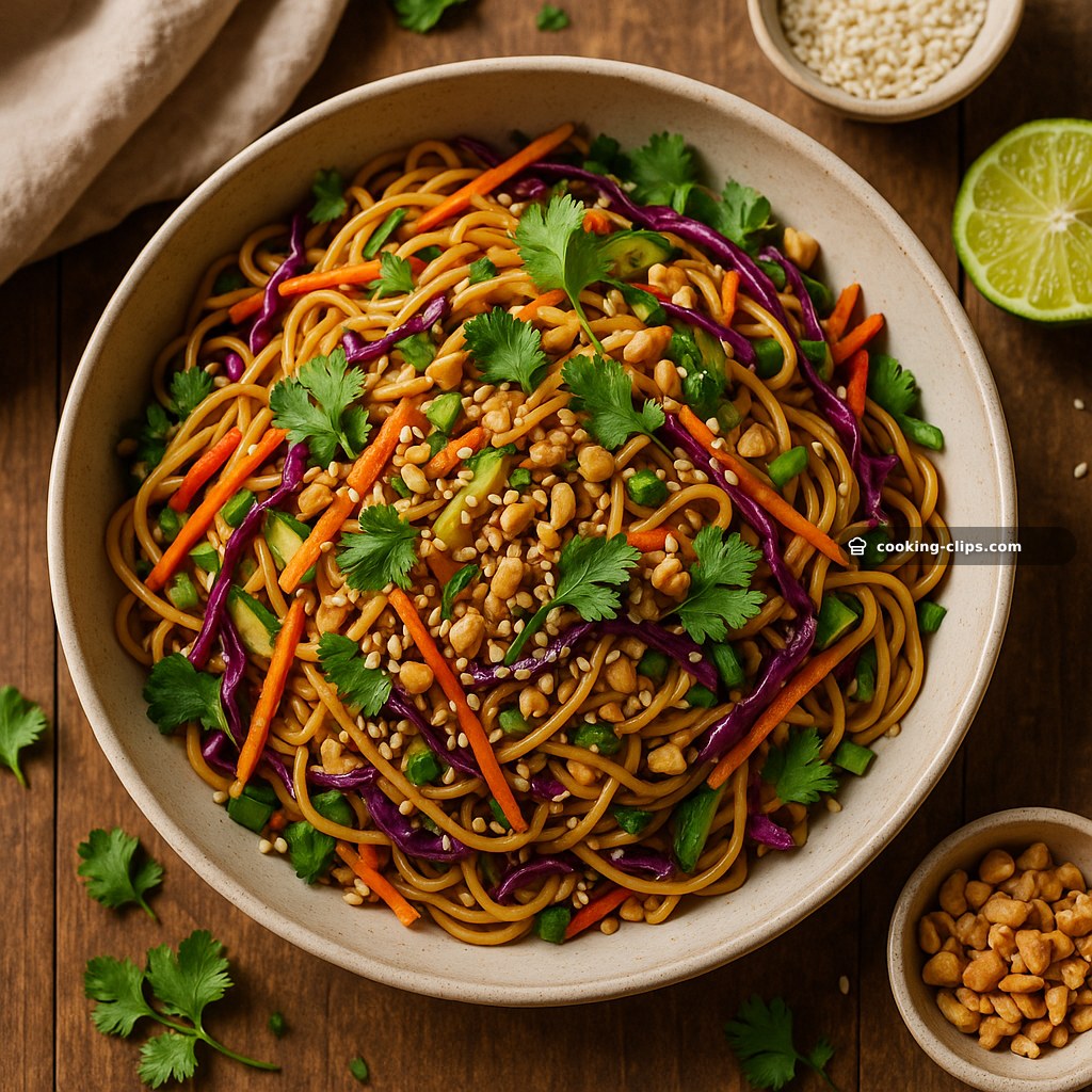 Crunchy Asian Noodle Salad — Lunch recipe