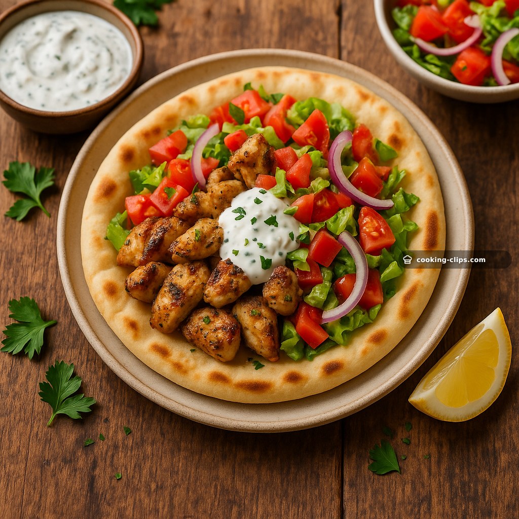 Greek Chicken Gyros — Dinner recipe
