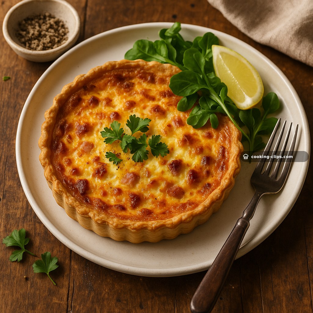Quiche Lorraine — Lunch recipe