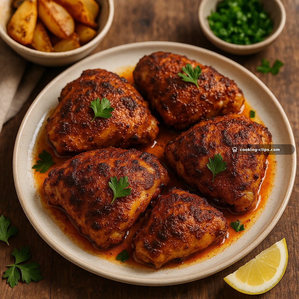 Pollo al Horno con Especias — Dinner recipe