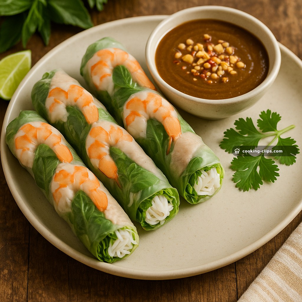 Gỏi Cuốn (Vietnamese Fresh Spring Rolls) — Lunch recipe