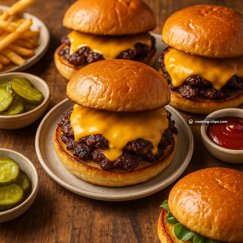 Budget Smash Burgers (Cheesy Diner-Style) — Lunch recipe