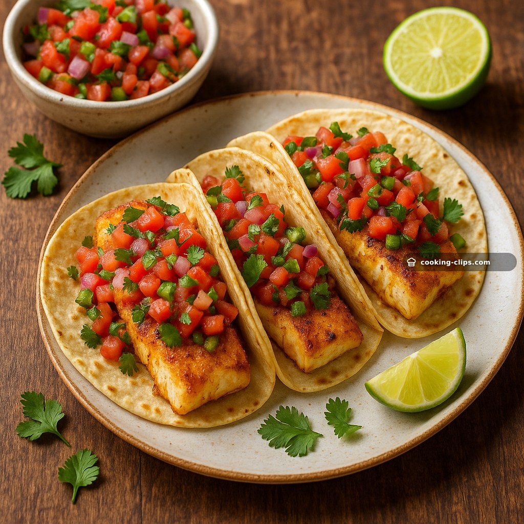 Tacos de Pescado con Salsa Fresca — Dinner recipe