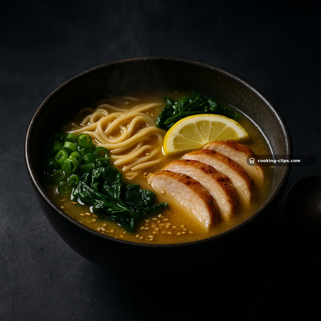 Yuzu Miso Ramen — Lunch recipe