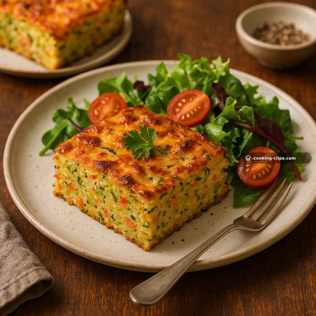 Zucchini Slice (Aussie-Style) — Dinner recipe