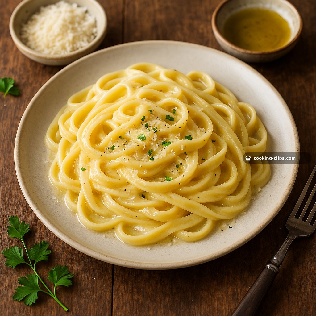 Pasta al Burro e Parmigiano (XYZ123) — Dinner recipe
