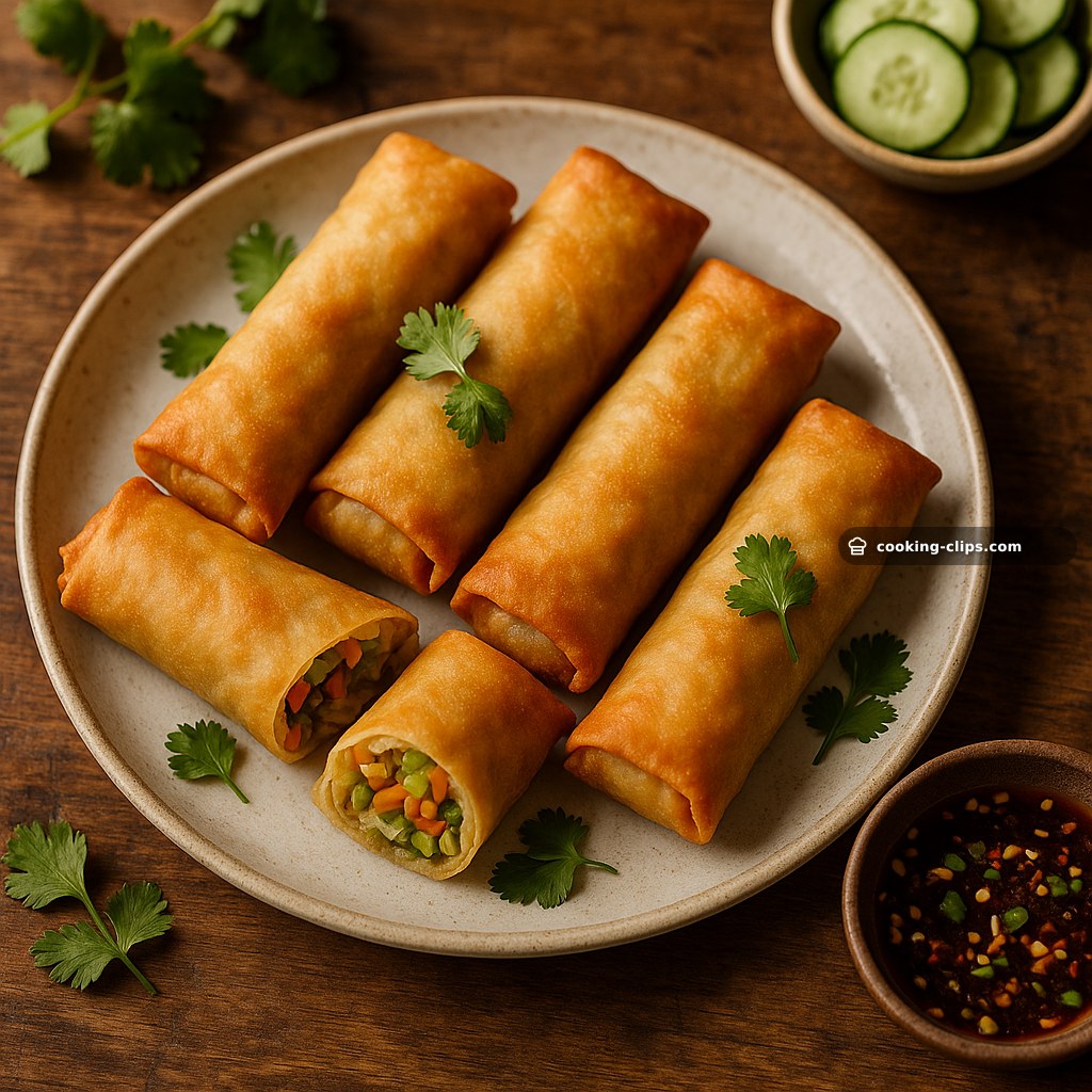 Easy-Peasy Spring Rolls — Snack recipe