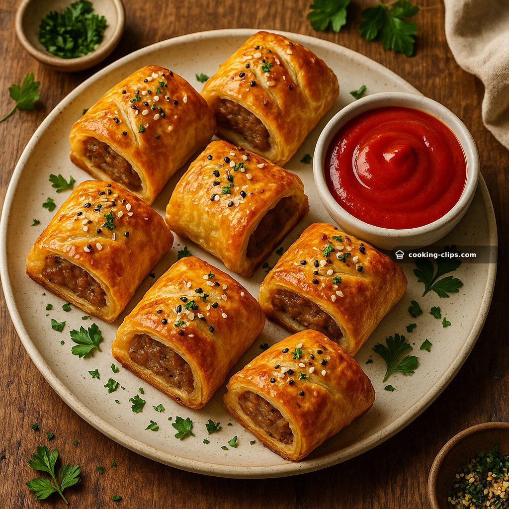 Aussie Sausage Rolls — Snack recipe